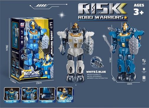 Diğer 120085747 Mey İthalat Işıklı Müzikli Roket Atan Robot -Vrd