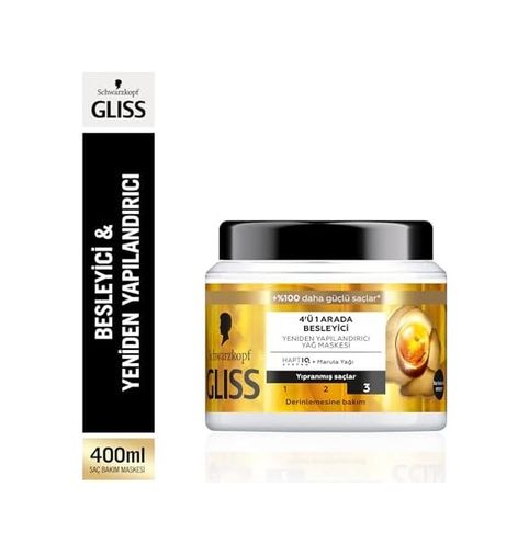 Diğer 120209267 Gliss Nutritive Saç Maskesi 400Ml