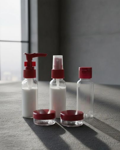Diğer 120629760 Mey İthalat 5 Parça Seyahat Dolum Şişesi Seti 30 Ml Hafif Tasarım