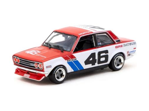 Diğer 123781914 Mey İthalat 1/64 Bre Datsun 510 Trans-Am 2.5 Championship 1971 46 - Usa Special Edition
