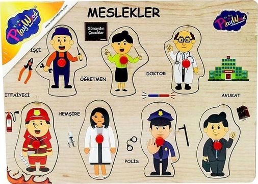 Diğer 123782582 Mey İthalat 163/164/165 Ahşap Tutmalı Meslekler