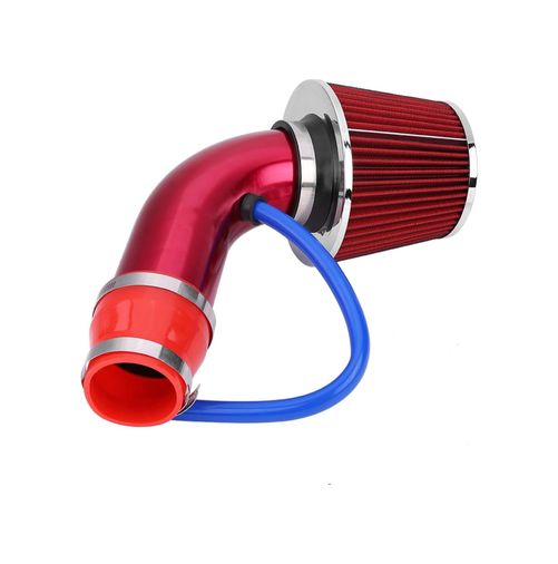 Diğer 123964021 Spor Açık Hava Filtresi Universal Krom Borulu Kırmızı Dmb
