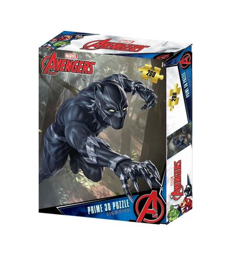 Diğer 124873686 Mey İthalat Prime 3D - Wakanda Forever 200 Parça Puzzle 33062