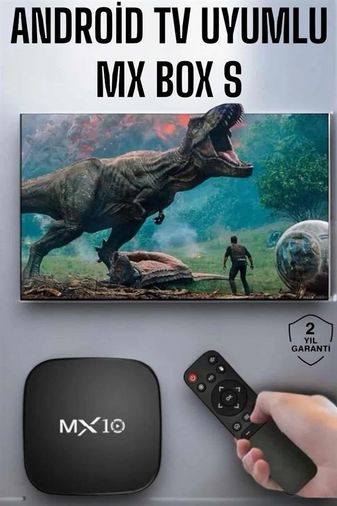 Diğer 125043544 Mey İthalat 4K Tv Uyumlu Hd Çözünürlüklü Mx Box S 8 Gb