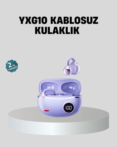 Diğer 125047121 Mey İthalat Kulak Arkası Klipsli Bluetooth Kulaklık Yxg10 Silikon Malzemeli Ergonomik Çok Renkli