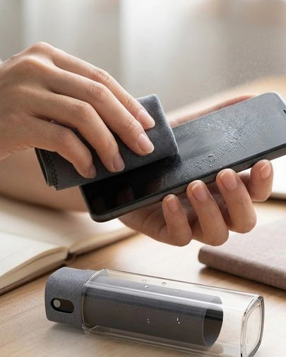 Diğer 125047729 Mey İthalat Taşınabilir Ekran Temizleme Sprey Şişesi Telefon Laptop Tablet Temizleme Aparatı