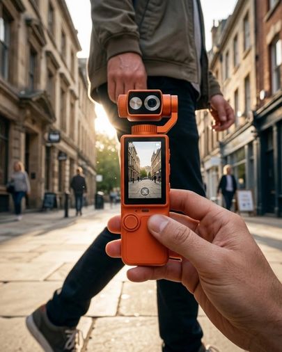 Diğer 125048846 Mey İthalat 4K Ultra Hd Gimbal Vlog Kamera 180 Derece Döner Lens Ve Sabitleyici Özellikli