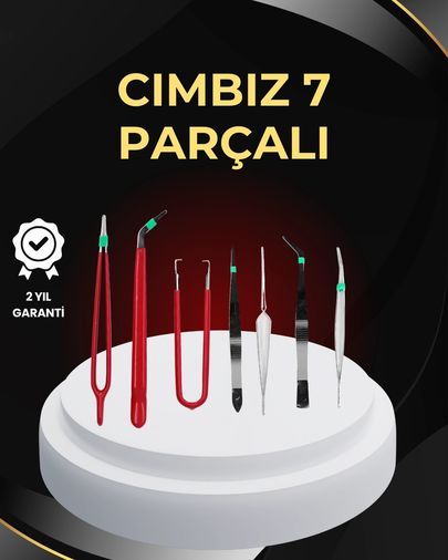 Diğer 125238868 Mey İthalat Model Yapımı Ve Anakart Tamiri İçin Hassas 7 Li Cımbız Seti