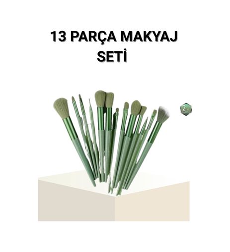 Diğer 125244551 Mey İthalat 13 Lü Profesyonel Makyaj Fırça Seti Yumuşak Sentetik Kıllı, Tüm Cilt Tiplerine Uygun