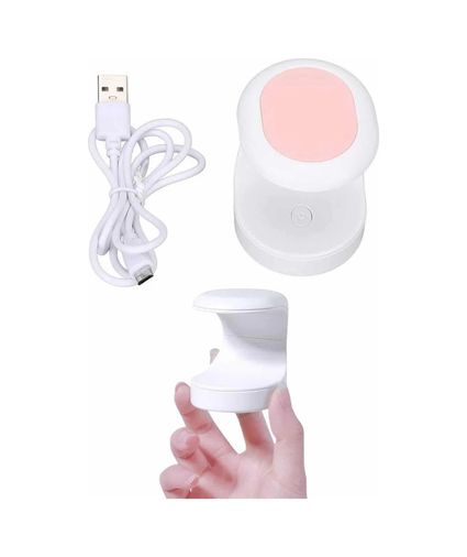 Diğer 125246611 Mey İthalat Protez Tırnak Kurutucu Kalıcı Oje Led Oje Kurutucu Uv Işınlı Taşınabilir
