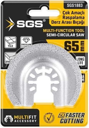 Diğer 125552110 Mey İthalat Sgs 1883 Derz Arası Raspalama Bıçağı 65 Mm Elmas