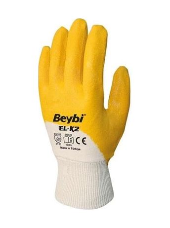 Diğer 126597138 Yapı Beybi Kn2 Pamuk Nitril Eldiven 10 Beden 12 Çift