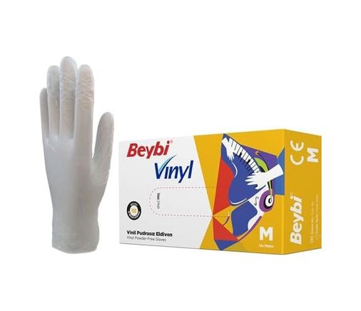 Diğer 126597353 Vınyl Vinil Eldiven Temizlik, Gıda, Kuaför, Bahçe, İş Eldiveni Medium Orta