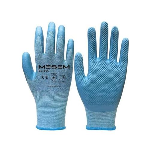 Diğer 126598286 El500 Eldiven, Mavi, Xl Beden