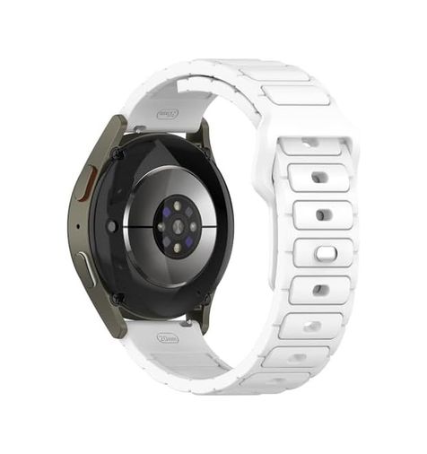 Diğer 126654352 Galaxy 46Mm İle Uyumlu Cns Krd-132 22Mm Silikon Kordon Strap Kayış - Beyaz -