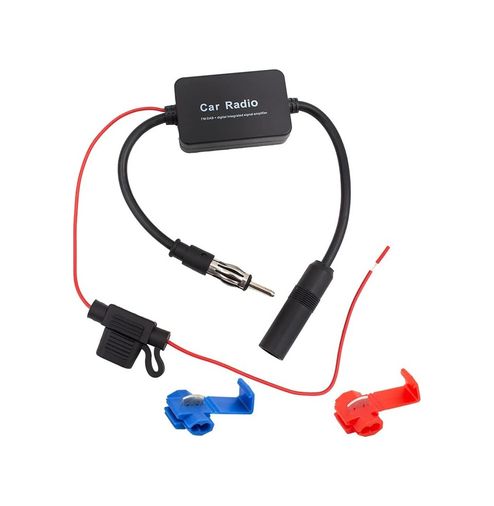 Diğer 126661690 Monte Lua Araç Radyosu Anten Güçlendirici, Evrensel, 12 V, Araç Radyosu, Sinyal Güçlendirici, Am/fm Anten, Sinyal Amplifikatörü, Otomobil, Radyo, Kamyon