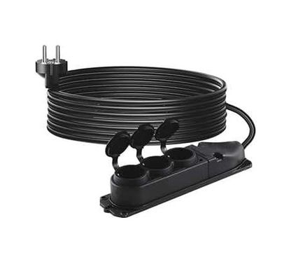 Diğer 126662439 Sgs 3'lü Grup Priz, 40 Metre Uzatma Kablosu, 3X2.5Mm Kesitli, Siyah, Model Sgs3516