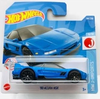 Diğer 126668435 90 Acura Nsx Mavi 1:64 Ölçek Hotwheels Marka 6/10, Oyuncak Araba