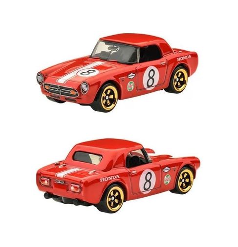 Diğer 126668457 Temalı Arabalar Silver Serisi Rally Racers Honda S800 Racıng/course Jkx62