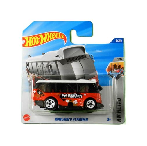 Diğer 126668482 - Kowloon'd Hypervan - Hyw64- Short Card- Mattel 2024 1:64