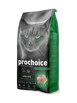 Diğer 127245824 Pro 36 Kuzulu Ve Pirinçli Yetişkin Kedi Maması 15 Kg