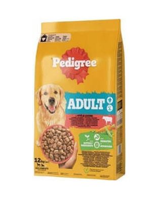 Diğer 127299571 Sığır Etli Ve Kümes Hayvanlı Yetişkin Köpek Maması 12 Kg
