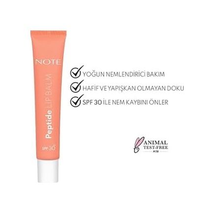 Diğer 128780162 Cosmetics Peptide Lip Balm Spf 30 Nemlendirici Ve Parlatıcı Renkli Dudak Balmı - 02 Fun Day - Turuncu
