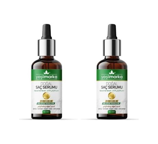 Diğer 128807706 Natural Hair Serum Saç Serumu 2 Paketi