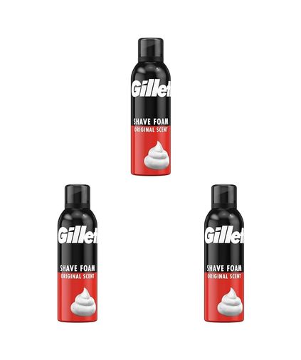 Diğer 128807870 Orijinal Hassas Cilt İçin Hassas Tıraş Köpüğü, 200Ml 3Lü Paket