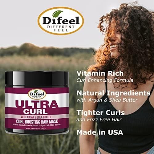 Diğer 128832895 Difeel Ultra Curl Bukle Belirginleştirici Saç Maskesi 354.9Ml
