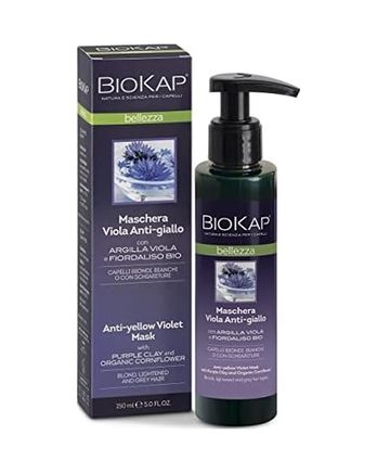 Diğer 128832949 Bios Biokap Bellezza Maschera Viola Antigiallo 150 Ml Biosline