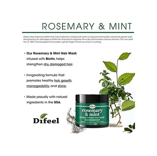 Diğer 128833454 Difeel & Mint Güçlendirici Saç Maskesi 340Gr