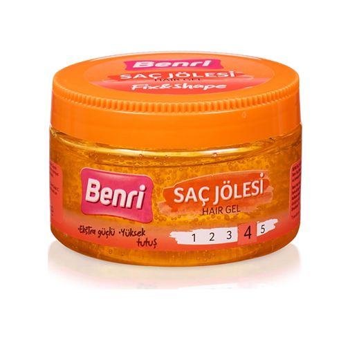 Diğer 128846158 Benri Saç Jölesi, Güçlü Tutuş, Tüm Saç Tipleri İçin, 50 Ml, Jöle