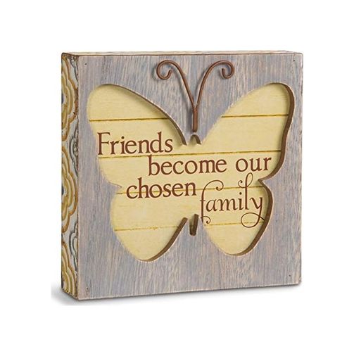 Diğer 128858865 Pavilion Spirits 41085 Friend Kelebek Plaketi, 4-1/2 İnç 0 X 5 Cm