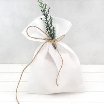 Diğer 128860077 Düz Beyaz Ham Bez Kese, 10X15 Cm 10 Adet