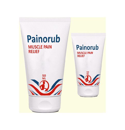 Diğer 129109852 Painorub 2 Adet Afrika Yabani Zencefil Özlü Kril Yağı Reliefcream Rahatlamaya 50 Ml Tüp Krem