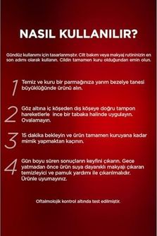 Diğer 130380795 Revitalift Lazer Eyebag Eraser Göz Altı Torba Görünümüne Karşı Etkili Göz Kremi 15Ml