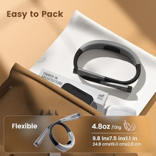 Diğer 131606148 Glocusent Boyun Okuma Işığı, Geceleri Yatakta Okumak İçin Kitap Işığı, 80+ Saate Kadar Uzun Ömürlü Şarj Edilebilir Boyun Işığı, 3 Renk Ve 6 Parlaklık Seviyesi, Hevesli Okuyucular İçin Mükemmel Gri