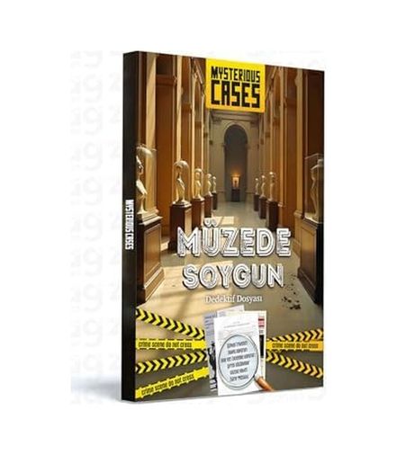 Diğer 131746971 Cases Müzede Soygun, Dedektif Dosyası, Gizem Çözme Oyunu, Şüpheli Kartları Ve İpucu Belgeleri İle