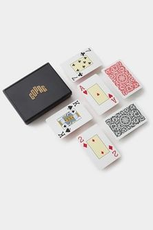 Diğer 131746980 Copag 1546%100 Plastik Oyun Kartları - Poker Boyu, Jumbo Endeks, Mavi & Kırmızı İki Deste