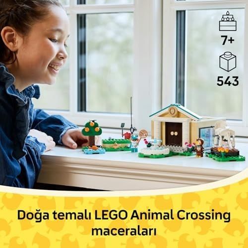 Diğer 131747812 Animal Crossing Blathers Müze Koleksiyonu 77056 7 Yaş Ve Üzeri Çocuklar İçin Doğa Temalı Hayvan Figürlü Yaratıcı Oyuncak Yapım Seti 543 Pr