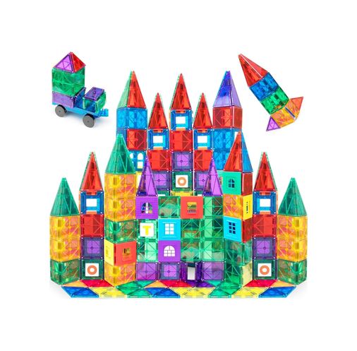 Diğer 131748093 100 Parça Manyetik Blok Set 3+ Yaş Bebek Ve Çocuklar İçin Stem Montessori Eğitim Seti Okul Öncesi Ve İlkokul Çocuklarına Uygun Oyuncak