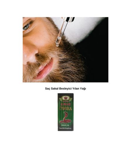 Diğer 2213867 Kobra Saç Ve Sakal Besleyici Gürleştirici Yılan Yağı 70Ml