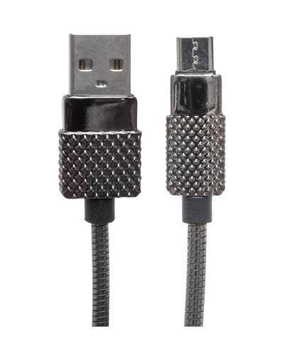 Diğer 3363646 3 Amper Metal Yaylı Mıcro Usb Data Ve Şarj Kablosu 1 Metre 4434