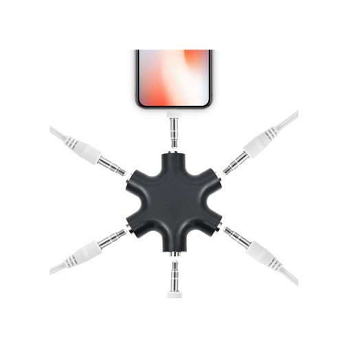Diğer 3373554 6Lı 3.5Mm Stereo Aux Çoklayıcı 4434