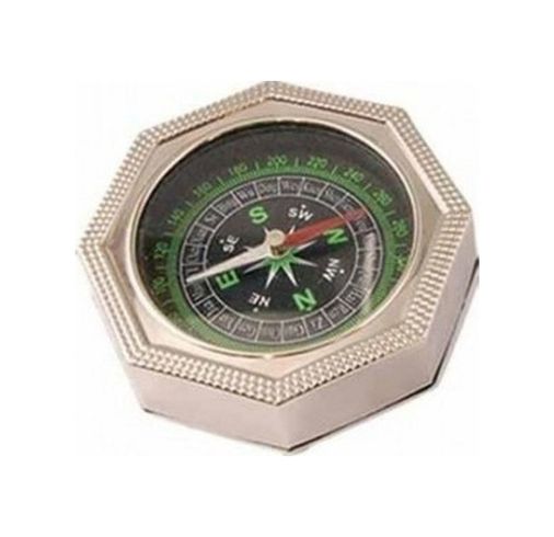 Diğer 4135724 Sekiz Köşeli Büyük Metal Pusula