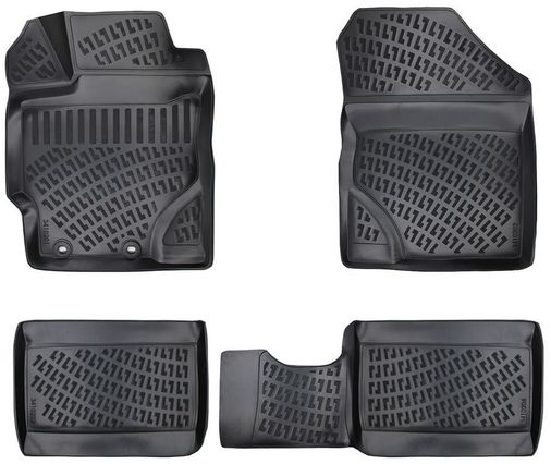 Diğer 44870505 Toyota Uyumlu Yaris 3D Havuzlu Paspas 2013-2020 Arası Rizline