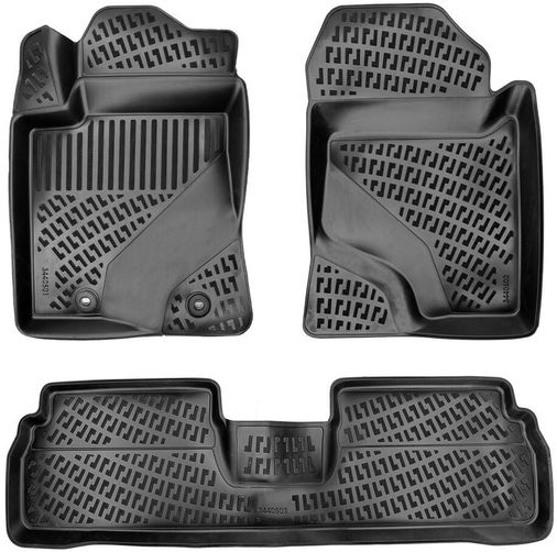 Diğer 44870594 Toyota Uyumlu Verso 3D Havuzlu Paspas 2003-2009 Arası Rizline