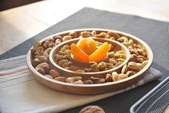 Diğer 57855210131362780184975 Bambum Fufu 3 Bölmeli Kahvaltılık & Çerezlik Açık