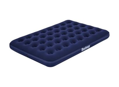 Diğer 57855210131664980184975 Horizon Şişme Kamp Yatağı, Çift Kişilik 191 X 137 X 22 Cm, 300 Kg&apos A Kadar Destekler, Mavi 50 X 22